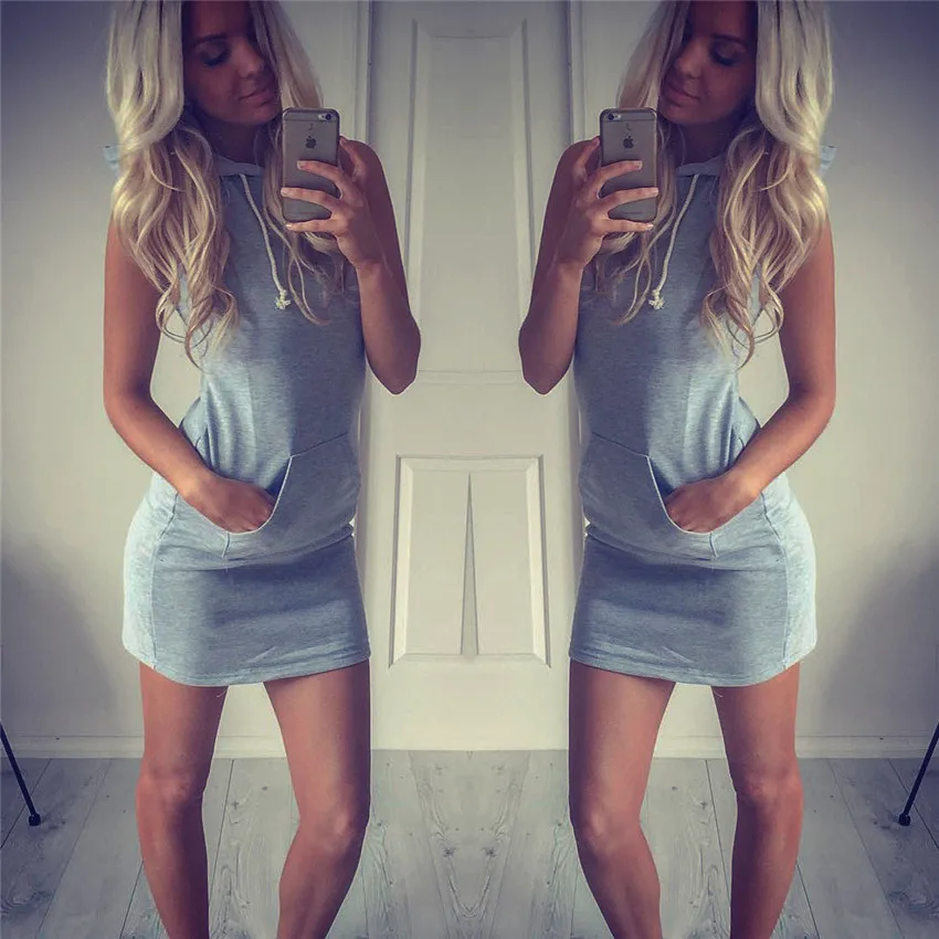 Hot Sale Casual Cheap Women's Summer Dresses Lady Sleeveless Pocket Hooded  Midi Striped Dress - Buy Hooded Dress,Women's Pocket Dress,Midi Striped  Dress Product on Alibaba.com