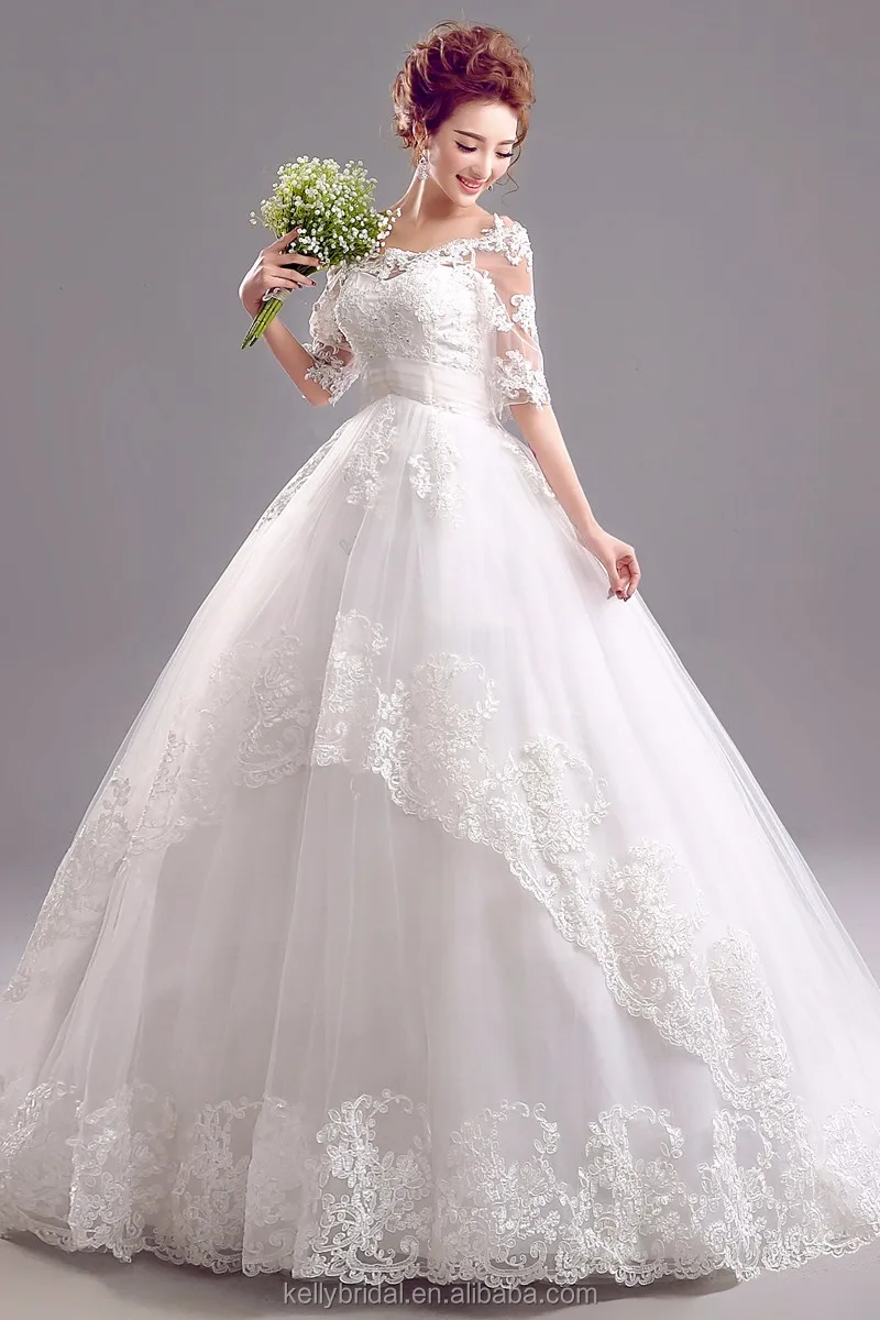Plus Size Lace Ball Gown Wedding Dress Carley Connellan