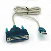 USB to serial DB25 25Pin Parallel Port printer Cable Adapter computer cord