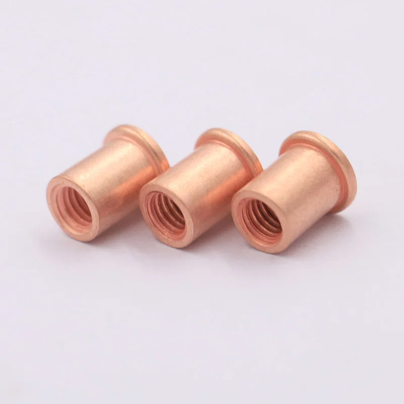 Customized Copper Coated Insert Female Welding Stud Standoff Soldering