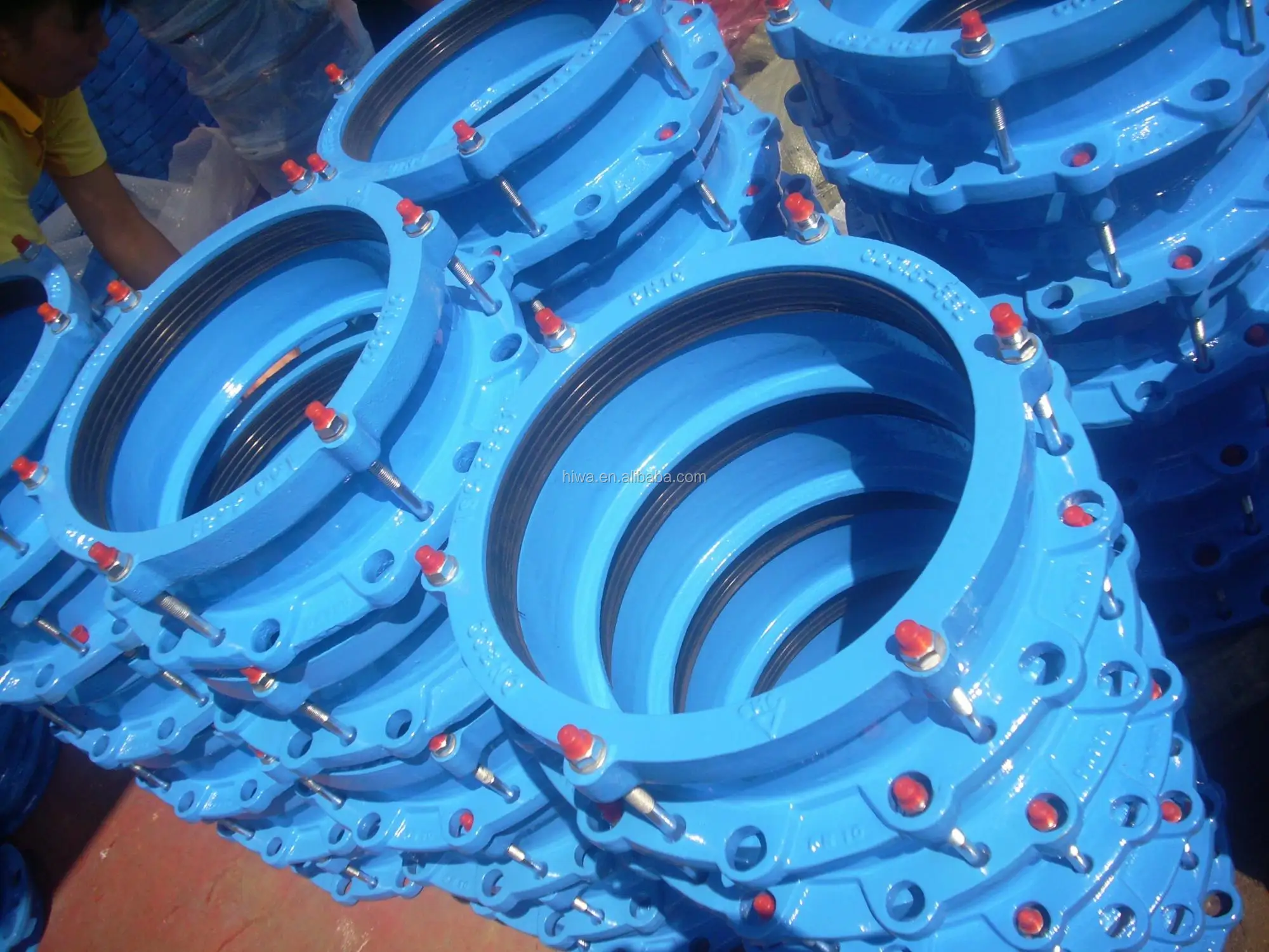 Vj Universal_coupling_for_ductile Iron/ Steel / Ac /pvc Pipebs En14525