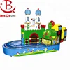 Rainbow train kiddie park train rides kiddie ride electric train kids ride on tracks