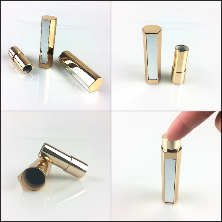 Push To Release Empty Lipstick Tubes With Mirror - Buy Empty Lipstick ...