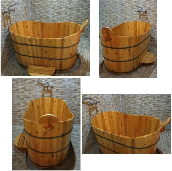High Quality Bath Wooden Tub Wooden Barrel Wood Bath Tub For Sale Buy