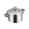 Special design cast iron soup pots set Double Bottom Cooking Pot