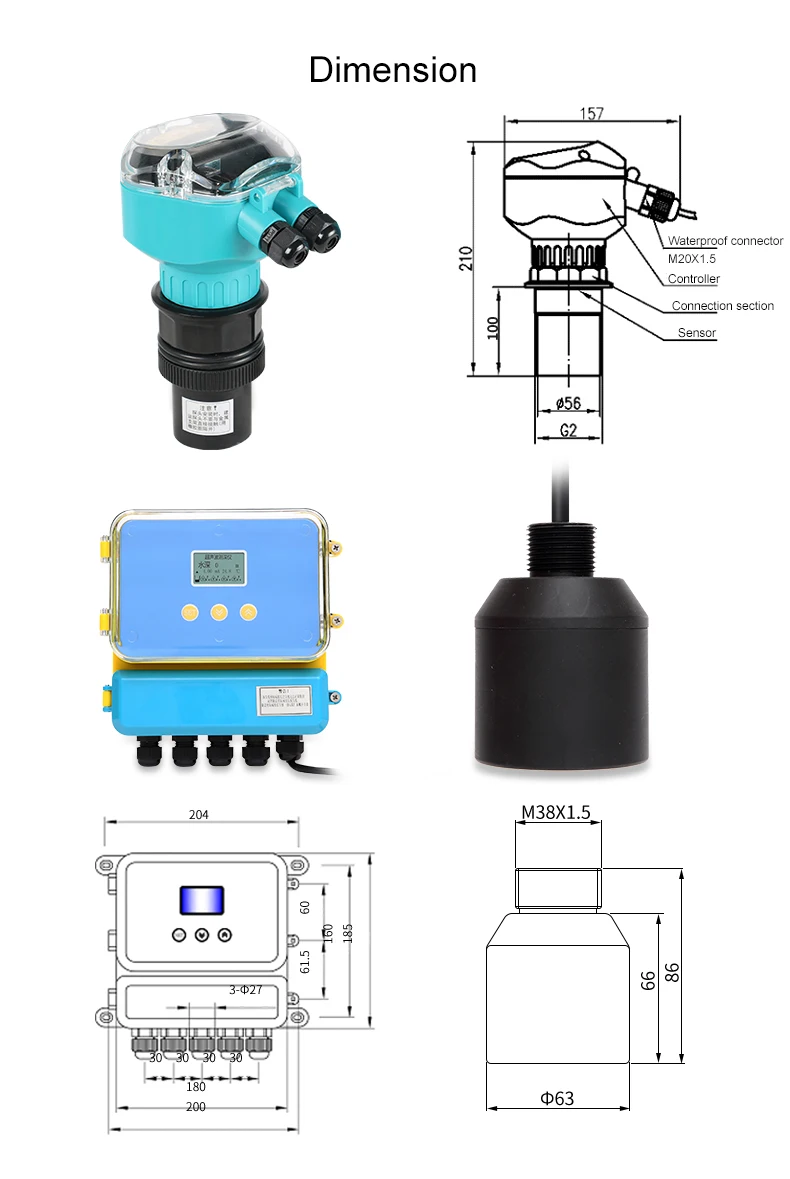 level transmitter ultrasonic