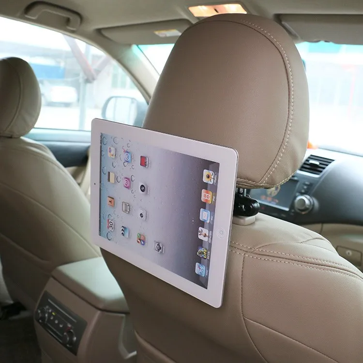 New Obshi Tablet Car Headrest Security Seat Mount For Ipad