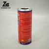 tin can for automobile brake fluid,round engine oil/motor oil metal can with plastic cap