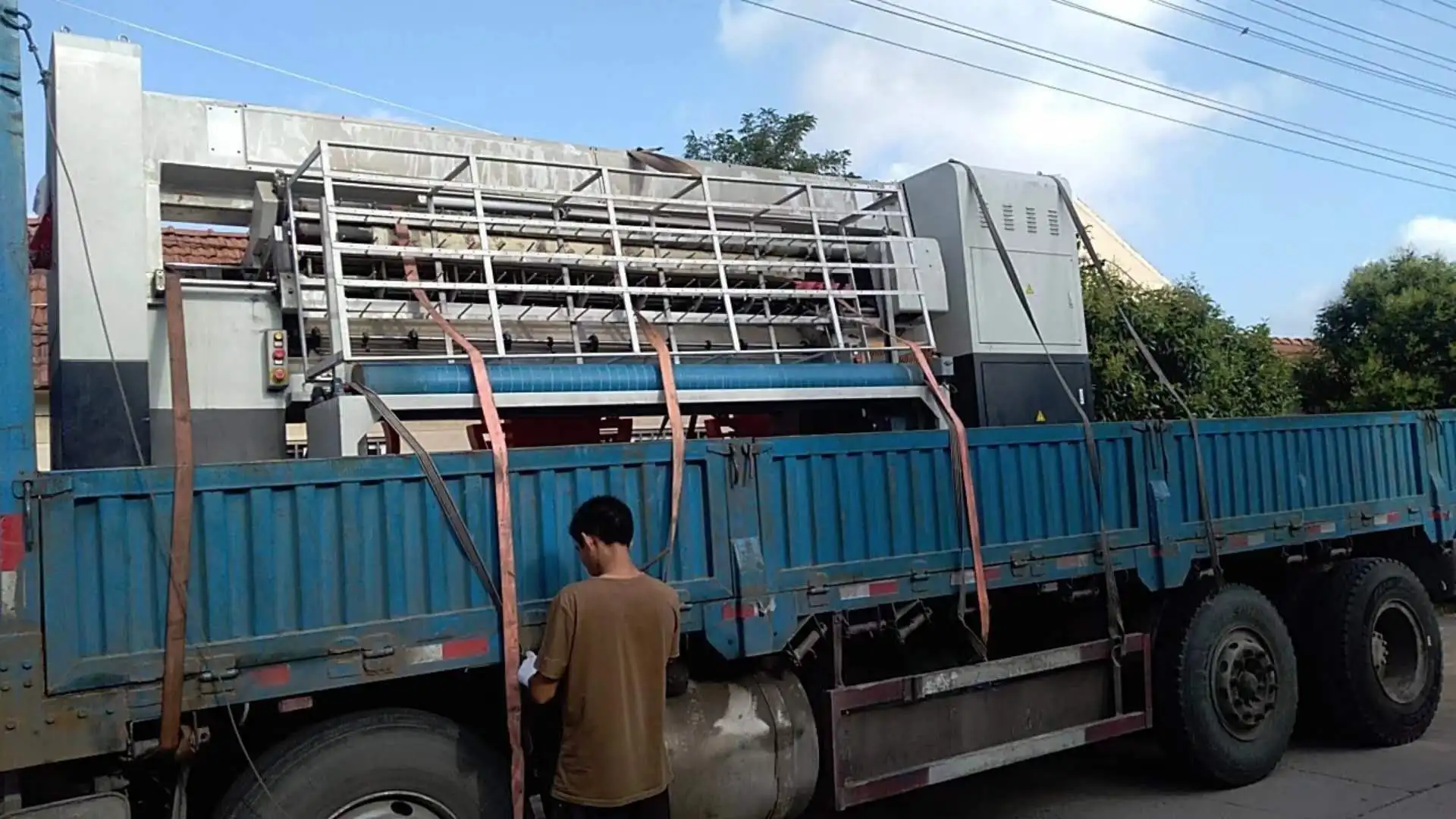 Second Hand Chain Stitch HC2500 High Speed Multi Needle Quilting Machine