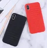 New woven pattern mobile phone soft shell for iPhone XR ultra-thin anti-drop heat dissipation breathable mobile phone case