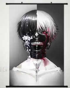 Tokyo Ghoul Kaneki Wall Scroll Anime Art 41x57cm UK Seller Fast!