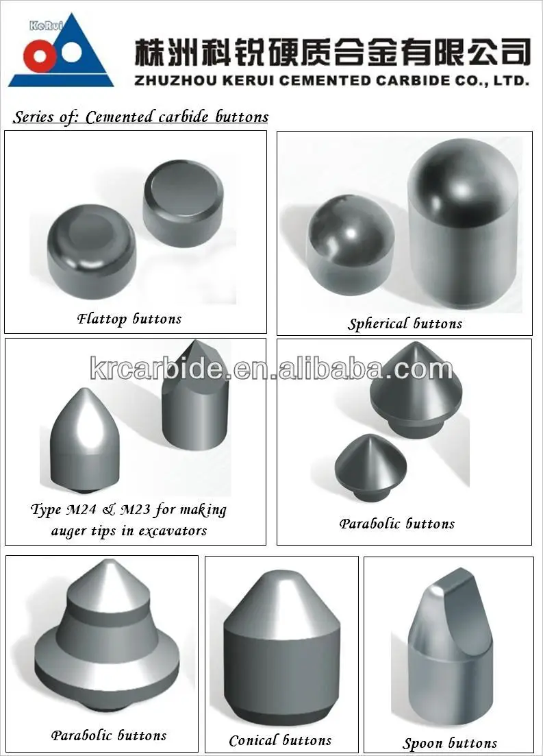 Series of Cemented carbide buttons.JPG