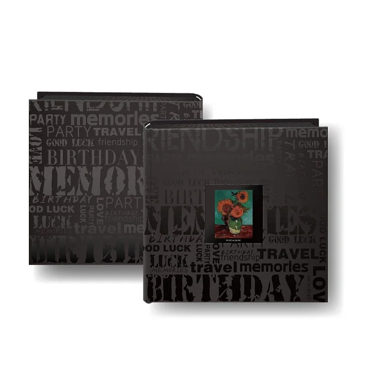 Wholesale Cheap Price Cloth Fabric Covered 4x6 Photo Albums With PP Pocket Plastic Sheets