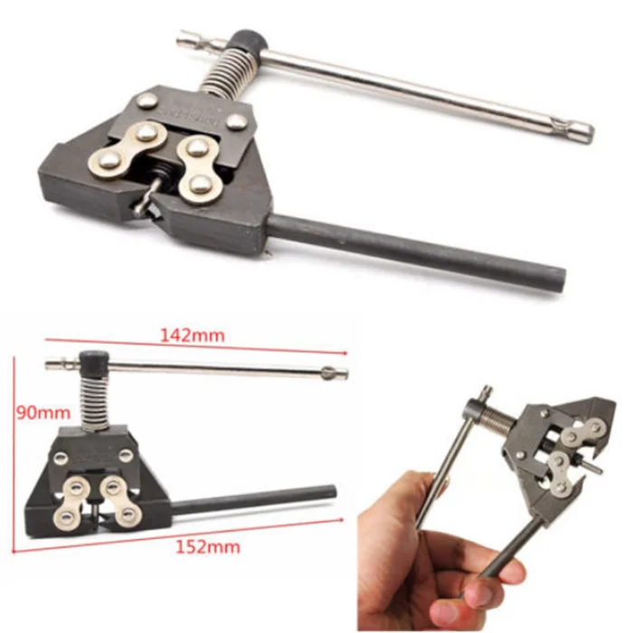 Trixes Fahrrad Chain Rivet Reparatur Werkzeug Breaker Splitter Pin entfernen ersetzen 