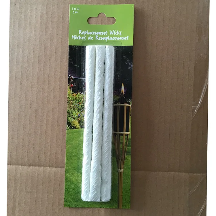 Fiberglass Wicks Replacement Tiki Torch Wicks With Glass Tube Holder For Oil Lamps Buy