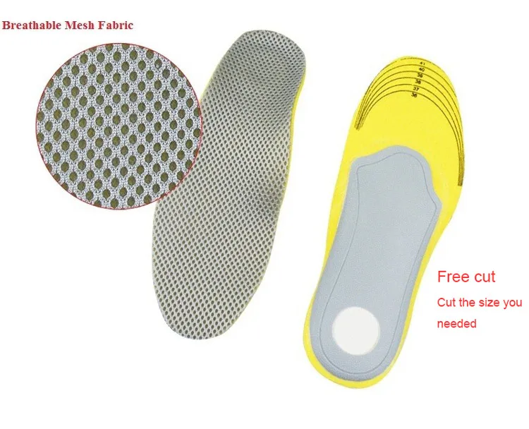 Shock-absorbant Foam+tpr Orthopedic Insoles For Shoes ...