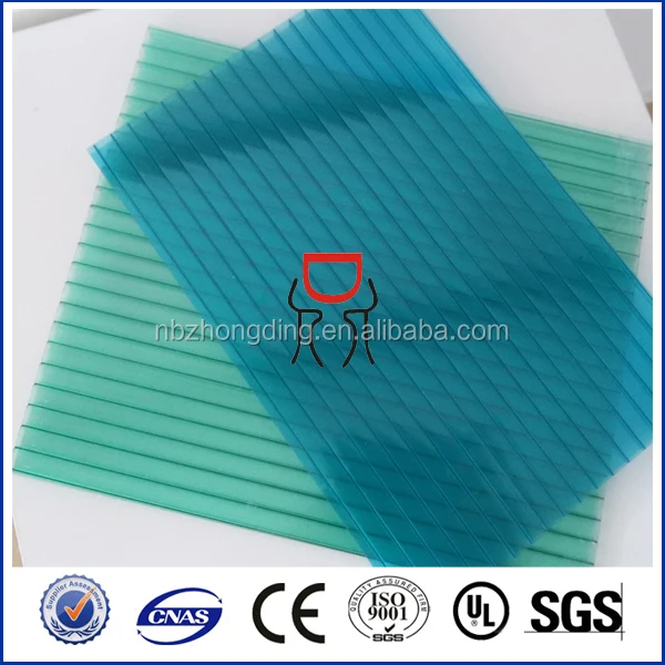 Cheap Twin Wall Polycarbonate Sheet Roofing Pc 4/6/8/10mm Price Per Kg