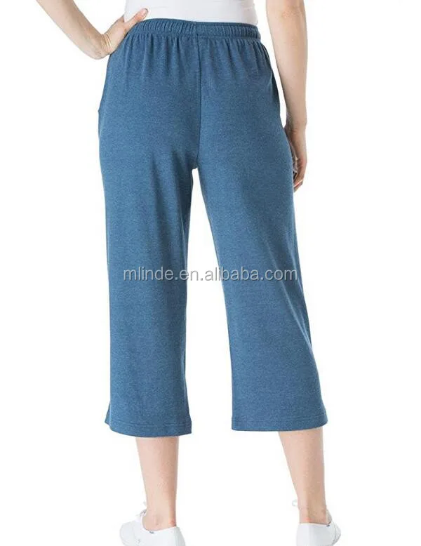 calça capri de malha