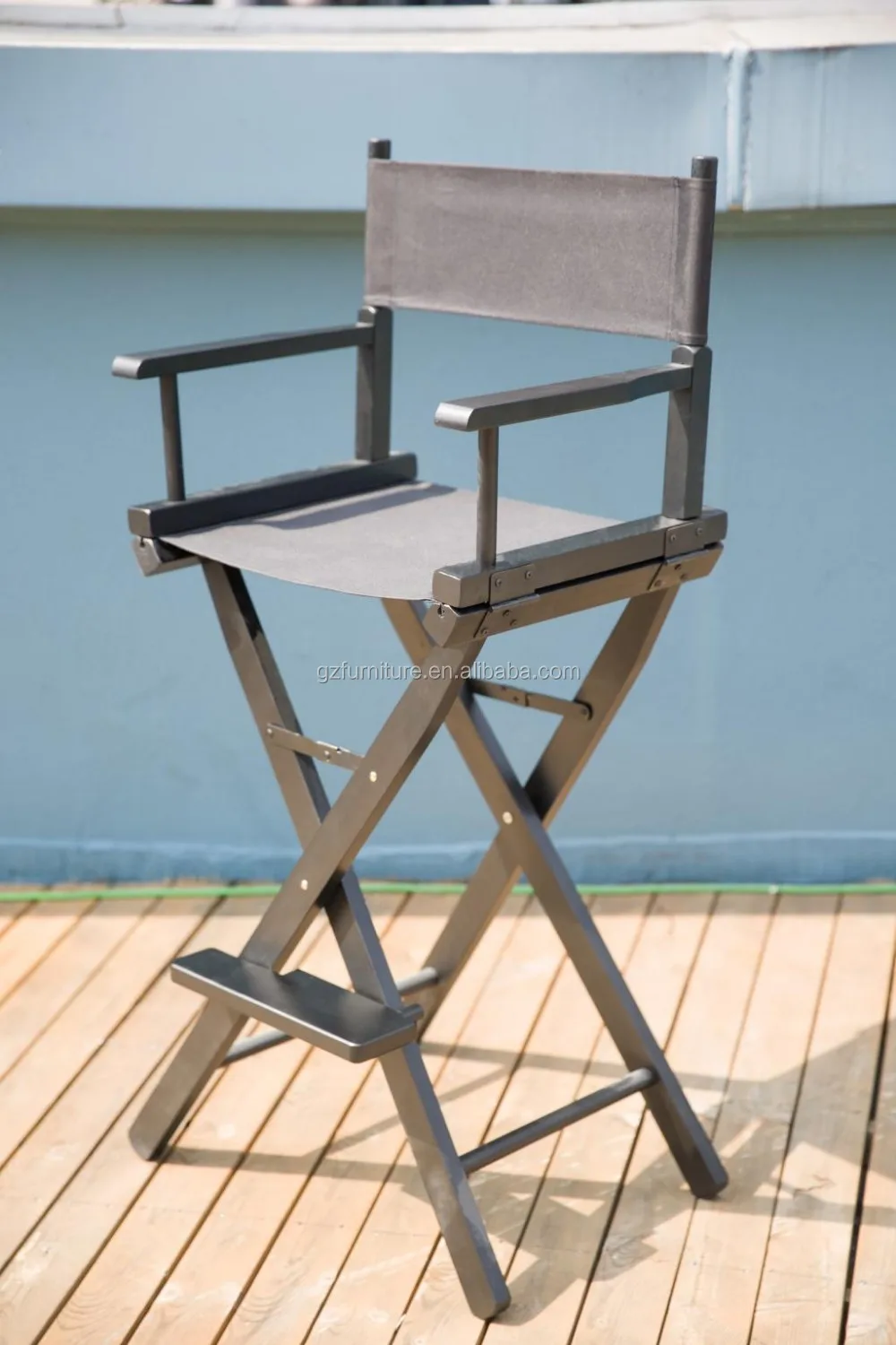 Wooden Folding Director Chair Tall Folding Director Chair Silla Alta Director Buy Wooden