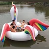 Custom giant inflatable flamingo pool toy/water floating inflatable flamingo