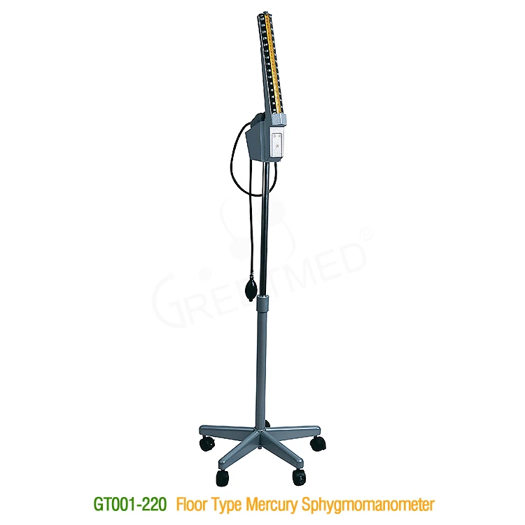 Best sale medical adult child floor stand type mercury aneroid sphygmomanometer