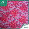 2015 top one wholesale red lace fabric and soft lace fabric with swiss voile lace for young people