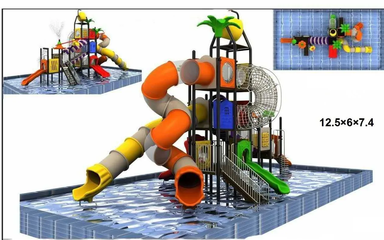 China Big Water Play Equipment Children Water Slide Jmqm002 Water Park Slide For Sale Buy