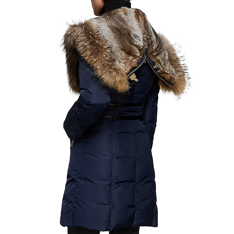 womens waterproof coat with fur hood