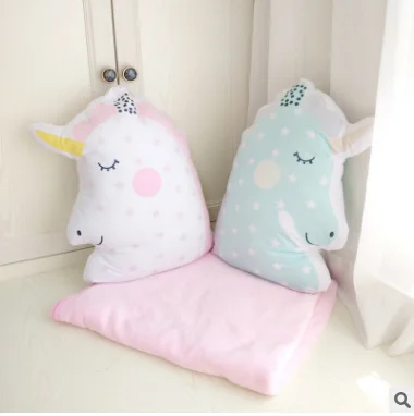 Baby Pillow Fat Head Soft Unicorn Nursing Baby Pillow Home Decor