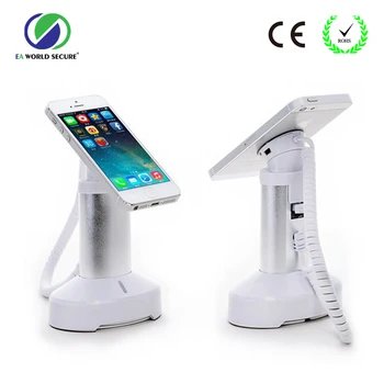 Iphone Security Alarm Display Stand Cell Phone Holder Anti Theft For Mobile