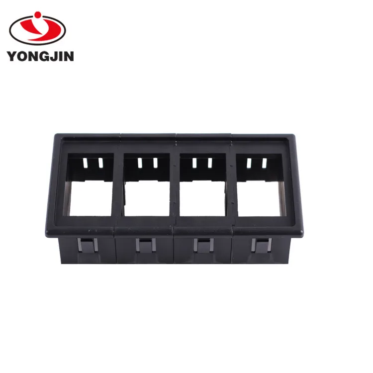 Carling Type Black Rocker Switch Clip Panel 4 Position Utv Switch