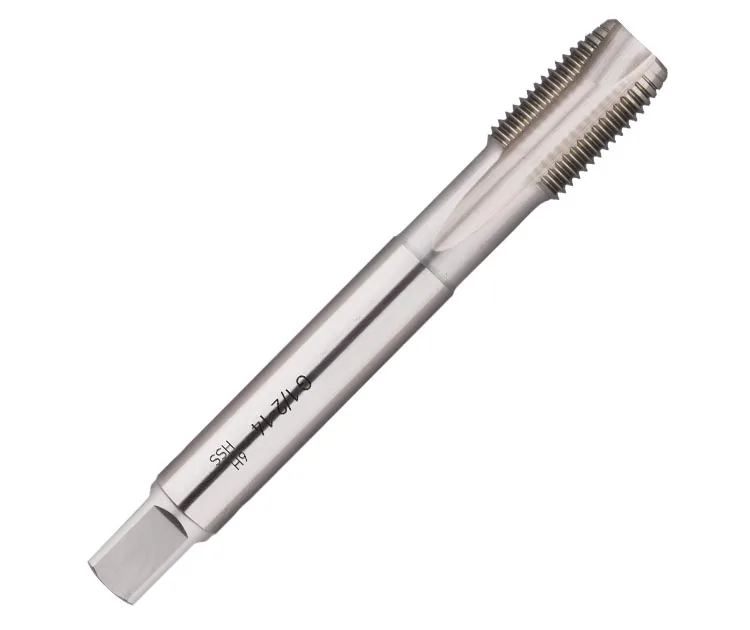 Din5157 Alloy Steel 55 Degree Pipe Thread Tap For Steel Pipe Tapping