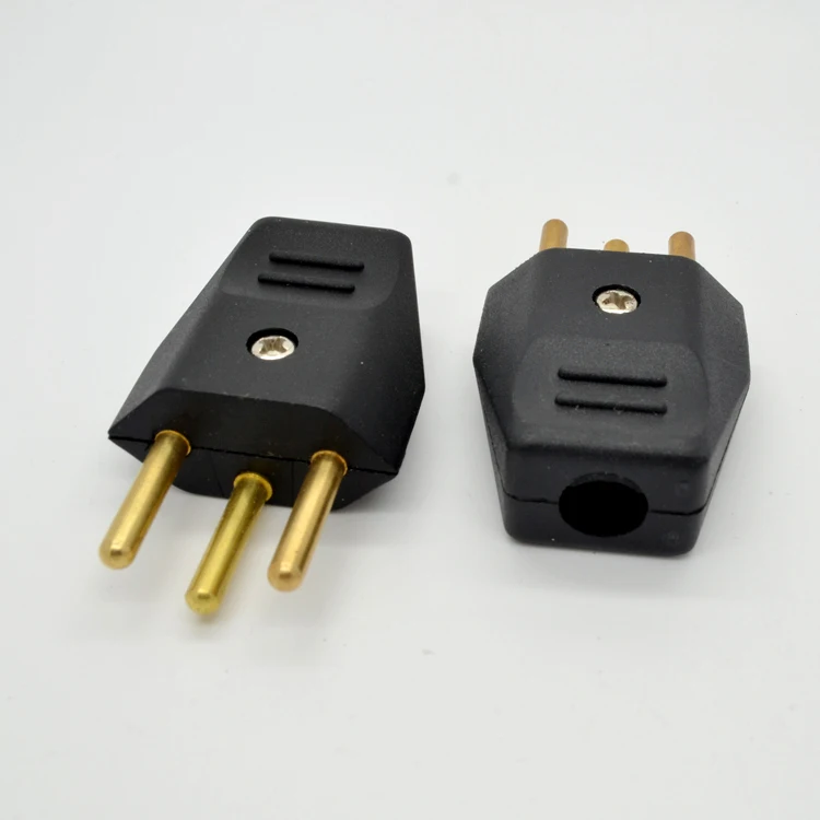 Quality Rewireable 3 Pin Swiss Electric Plug For Switzerland Buy 3