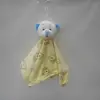 Wholesale Good Quality Soft Stuffed Animal Shaped Baby Bibs Comfort Plush Teeth Rattle Toy