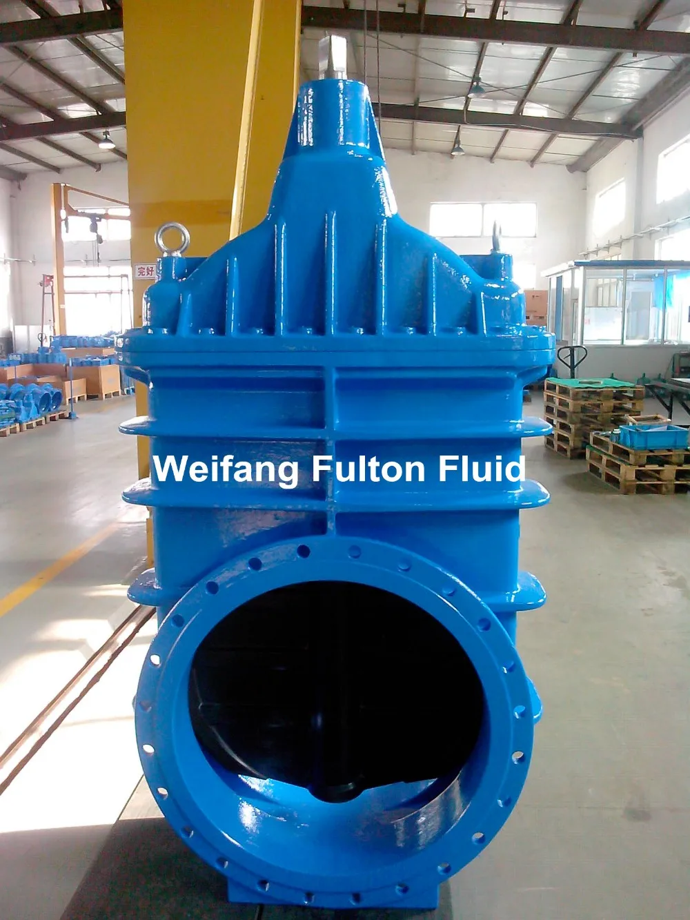 Din Standard Knife Gate Valve En558 Series 20(k1) With A Protection Box Assembly Without