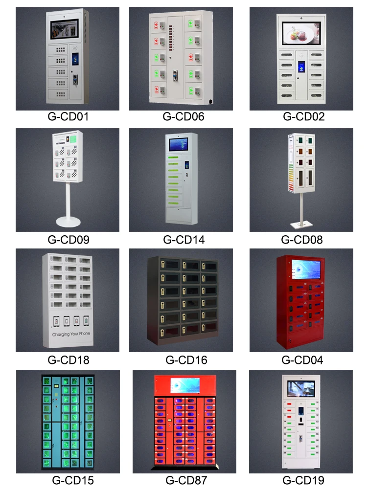High security and comfort smart RFID card electronic locker lockers