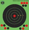 8" Bullseye Super Splatter Targets - 100, 50, 25 Packs - Creates Huge Super Splatter Spots - See Your Hits Instantly