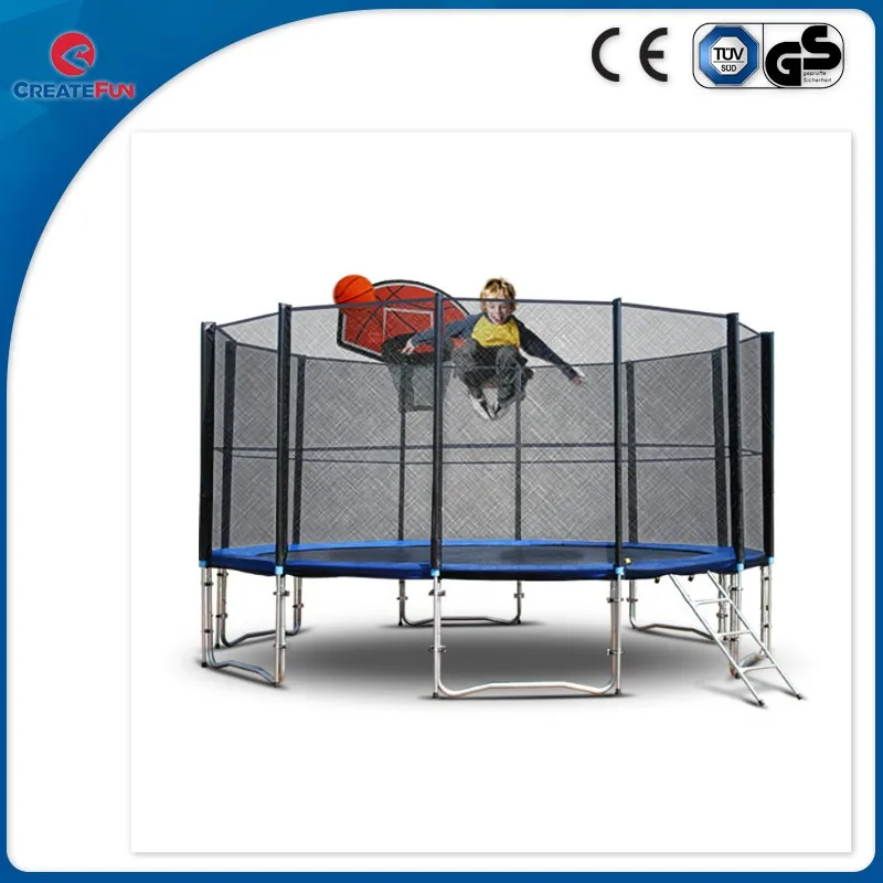 round assembling a trampoline Nets Round Createfun Spring Without Round Buy  Trampolines  Trampoline