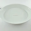 White color porcelain oval shape personalized cake bakeware
