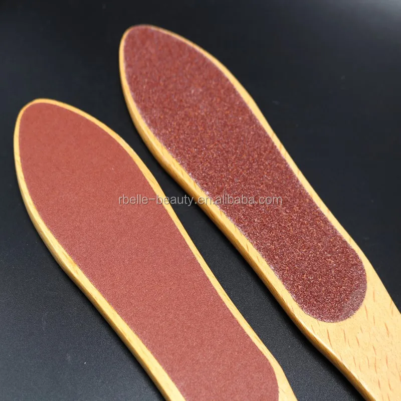 Fashion Design High Quality Wooden Foot File With Sandpaper Buy Wood