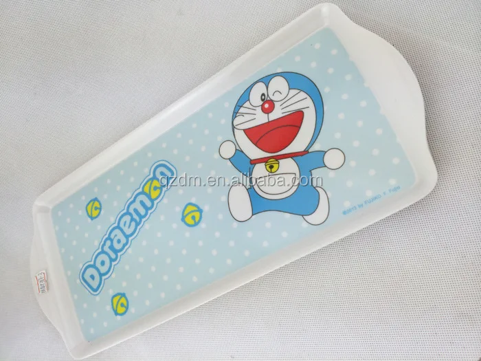 Brand Cartoon Print Melamine Plastic Tray
