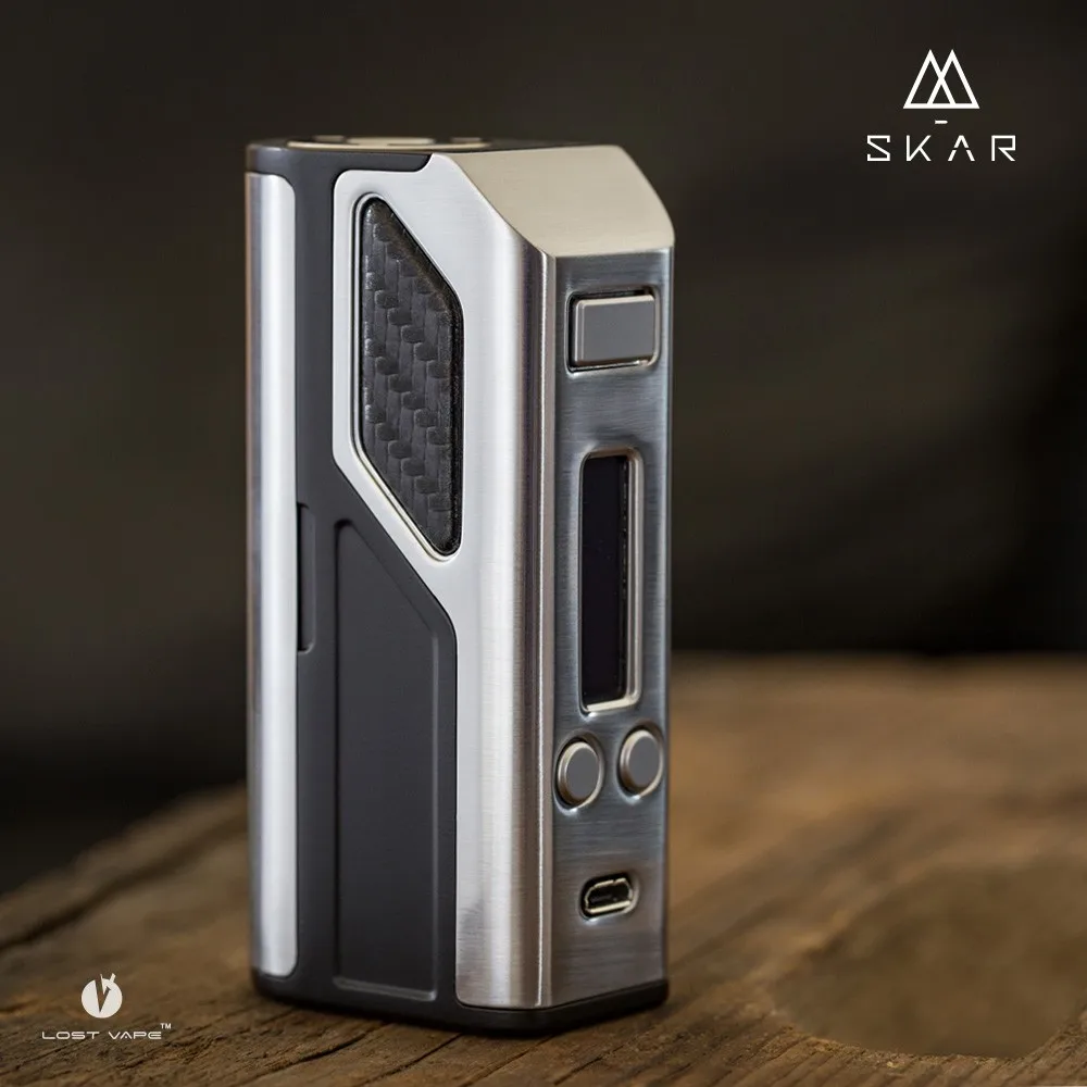 Lost Vape Skar Dna75 Mod With Dna Chip Lostvape Skar Dna 75 Box Mod