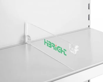 Gondola Universal Acrylic Front Fence Riser Shelf Divider Gondola Universal Acrylic Front Fence Riser Shelf Divider