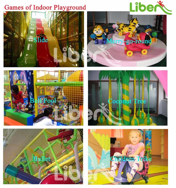 Colorful Indoor Playground Business Plan Kids Activity Entertainment
