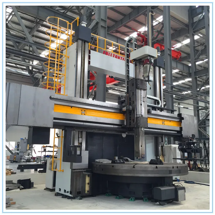 Ck5280 Two Turret Cnc 8000mm Hydraulic Chuck Vertical Lathe With Live