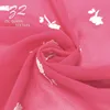 China Supplier Women Dress Garment Bag Material 100% Polyester Flower Special Printed Chiffon Fabric