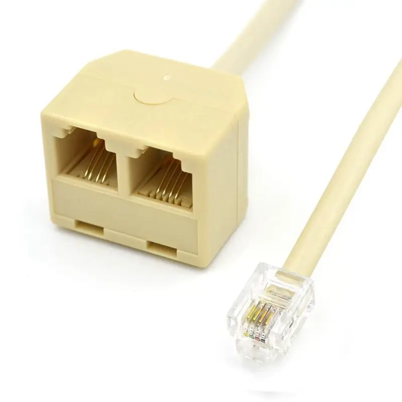 Rj12 Male To Female Molded Cable Rj9 Male To Female Connector Usb A