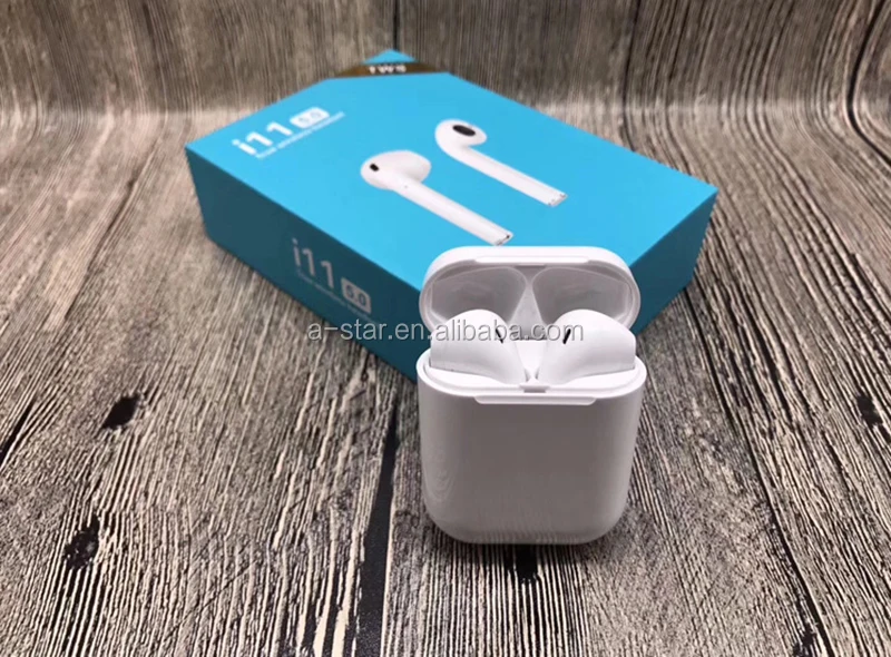 G&ecirc;meos i11 TWS 5.0 controle de toque Verdadeiro BT Stereo Fone de Ouvido fone de ouvido Fones de Ouvido Sem Fio Com Caso De Carregamento - ANKUX.COM