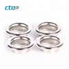Wholesale high quality hardware accessories designer bag shoe hat round metal eyelet custom eyelets eyelet for bags