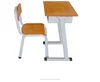 single study student desk table / children school desk and chair set
